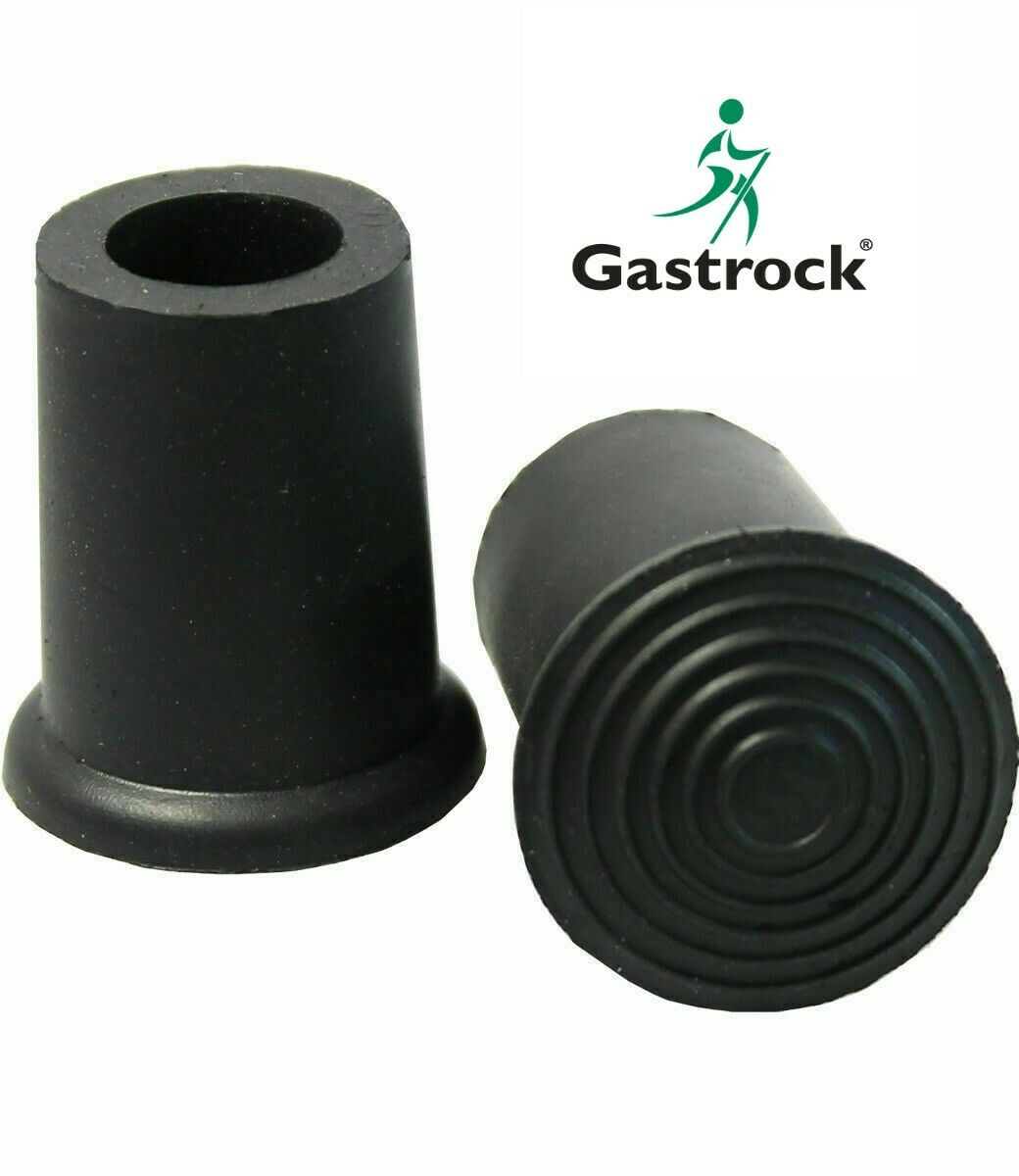 Gummipuffer Schwarz Für Gehstöcke 8-22mm, Gehstockgummi, Stockkapsel, Gummikappe